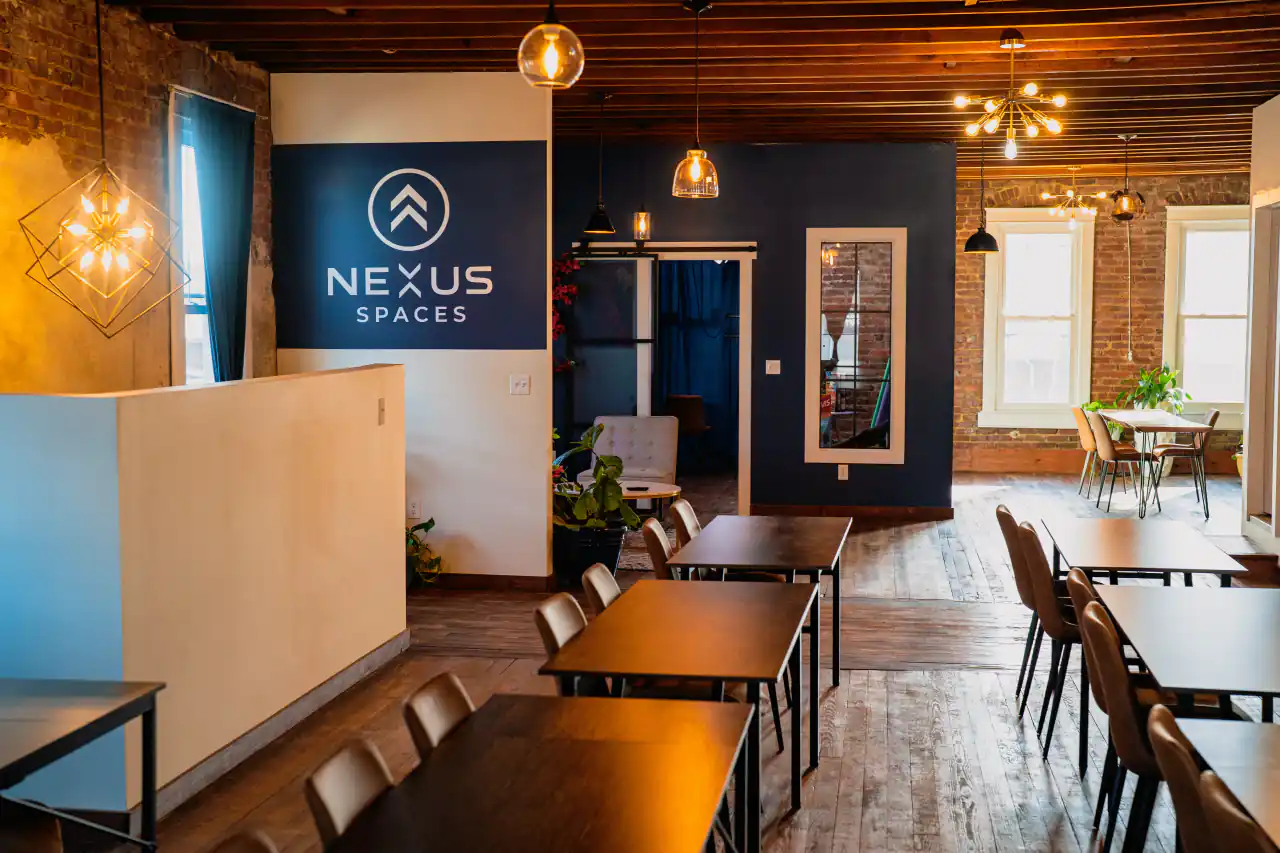 NEXUS event room ready for a business session